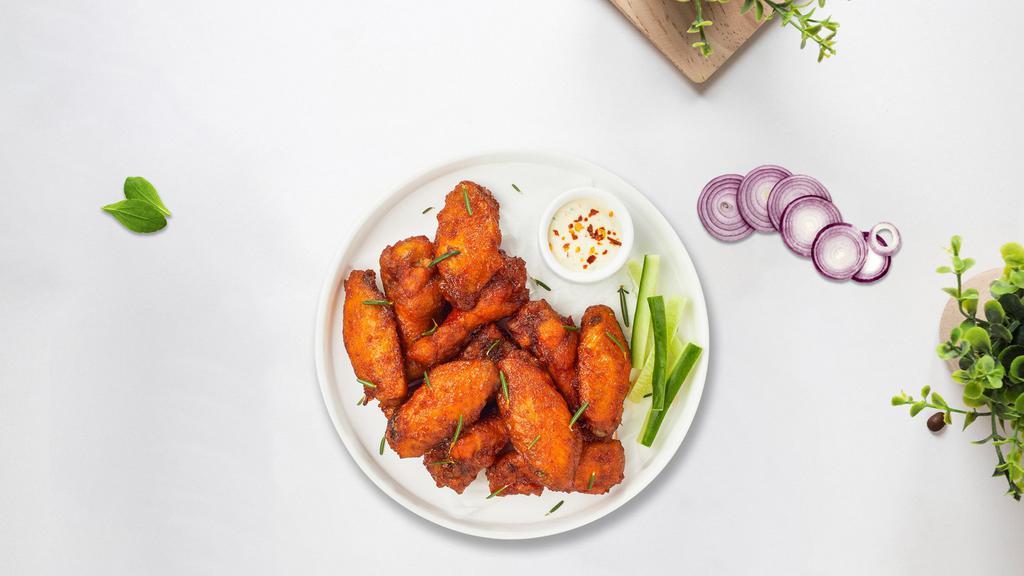 Wing Fling · Fresh chicken wings breaded and fried until golden brown and tossed in your choice of sauce.