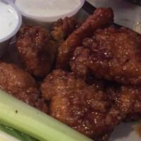 Boneless Wings - (24) · Tender breaded boneless wings dipped in your choice of the following sauces: classic buffalo...