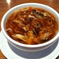 Hot & Sour Soup  · Hot and Spicy.