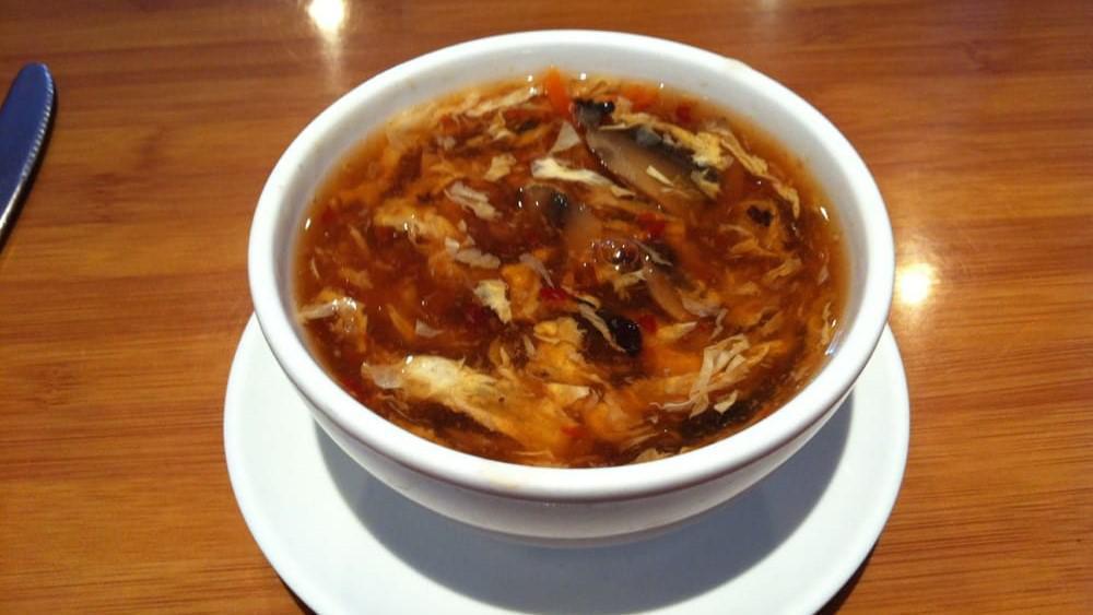 Hot & Sour Soup  · Hot and Spicy.