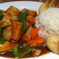 Mixed Vegetable/Tofu Hot Pot · 