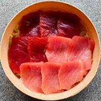 Tekka Don · Tuna sashimi on sushi rice.