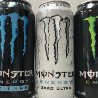 Monster · Energy drink.
