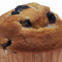 Blueberry Muffin · One large blueberry muffin