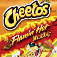 Cheetos Flaming Hot Crunchy · 1 oz bag