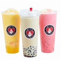 Boba Drinks · Your choice of milk tea with boba.