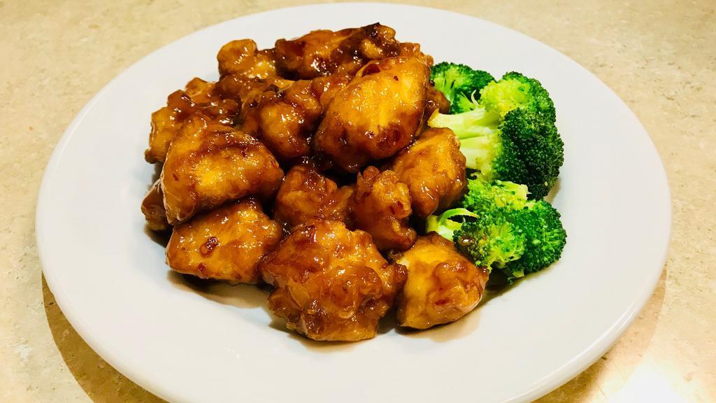 General Tso'S Chicken · Served with broccoli in the chef's special spicy sauce.