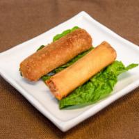 Traditional Egg Roll · Consuming raw or uncooked meats such as poultry, seafood, or shellfish may increase you risk...