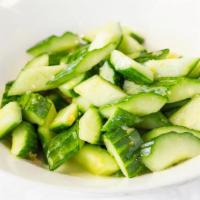 Crispy Cucumber 凉拌黄瓜 · Crispy cucumber with garlic