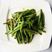 Spicy Dry Fried String Beans 干煸四季豆 · Spicy