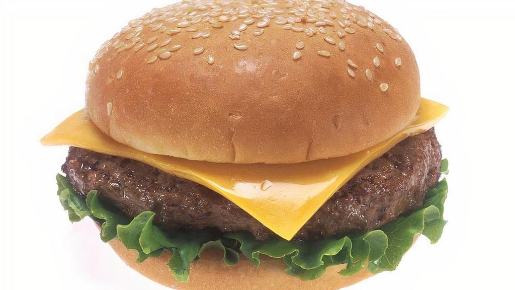 Cheese Burger · Burger with American cheese, l