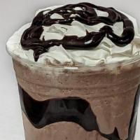 Mint Chip Frappe · Refreshing mint with real semi-sweet chocolate chips!