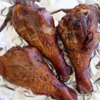Turkey Leg · Available FRIDAY and SATURDAY ONLY!          Smoked Turkey Leg with your choice of sauce. Ch...