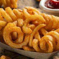 Curly Fries · fried to perfection served with 2oz ketchup