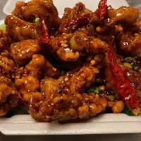 General Tso · choice of protein with broccoli, snow pea in a sweet & spicy sauce
