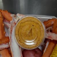 1Lb King Crab Legs · Corn, Potatoes and Sausage come with order