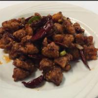 Sichuan Chicken · Spicy.
