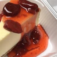 Strawberry Cheesecake Slice · 
