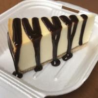 Chocolate Cheesecake Slice · 