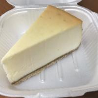 Plain Cheesecake Slice · 