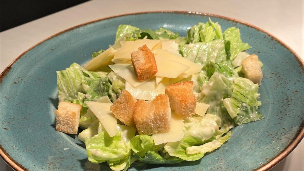 Nonnos Caesar Salad · Traditional Caesar dressing, romaine lettuce, homemade croutons, parmigiano-reggiano cheese...we do have anchovies $3.00 upcharge