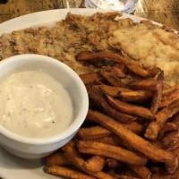 Chicken-Fried Venison
 · Tenderized venison loin battered, fried to a golden brown, and smothered in your choice of g...