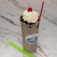 Boston Shake · A Boston is a shake with a sundae, whipped cream, and a cherry. It is severed in 24 oz. cup.