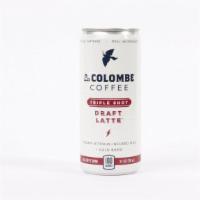 La Colombe Coffee Draft Latte Triple Shot · 9 oz. The full taste and texture of a true cold latte, complete with a frothy layer of silky...