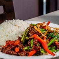 L-Mongolian Beef · 
