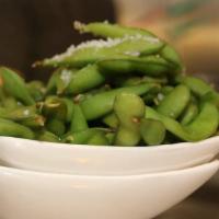 Edamame · Taipei's famous boiled soybeans sprinkled with Sea Salt!