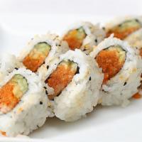 Spicy Salmon Roll · Spicy salmon, avocado, cucumber