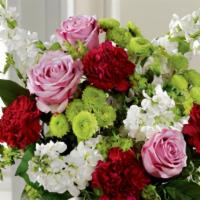 Blooming Embrace™ Bouquet · A hug sent from across the miles wrapped in blooming beauty, this fresh flower arrangement c...