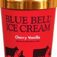 Blue Bell Cherry Vanilla Pint · 
