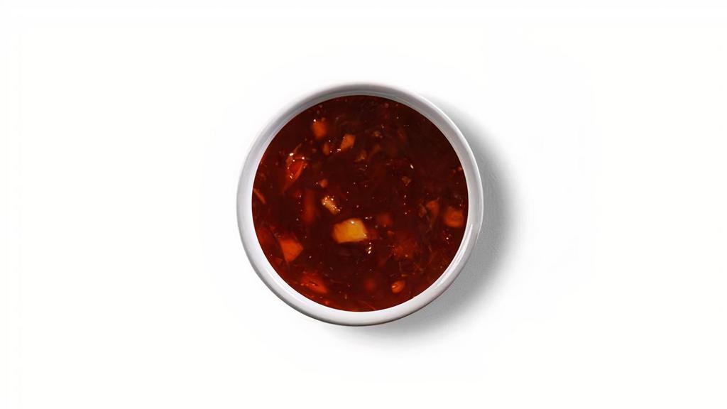 Sweet Chili Dipping Sauce · This sauce starts off sweet, but spicy red chili peppers provide enough heat to fire up an order of wings
