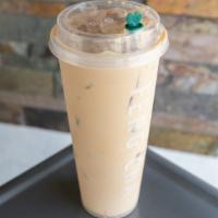 Iced Classic Milk Tea · Customize your traditional milk tea with any of quality teas! This lactose-free beverage is ...