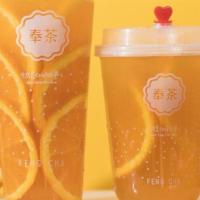 The Citrus Lord Tea · Using freshly squeezed limes, oranges, and lemons, the citrus lord is balanced with our four...