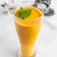 Mango Lassi · Refreshing whipped yogurt drink with mango.