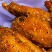 Wings · 6 wings ( Bone-In). served with ranch