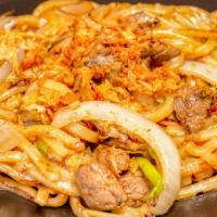 Shoyu Fuku / しょゆふく · Signature shoyu, chicken broth, thin noodle, ajitama, pork belly, scallion, menma, naruto, n...