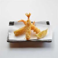 Shrimp Tempura · Japanese style battered fried shrimp (3 pieces).