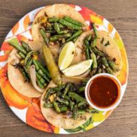 Vegan Mini Street Tacos (4) · Vegetables