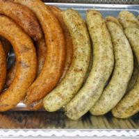 Boudin Dinner · Includes 2 sides. Your choice of spicy or mild