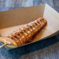 Syrup Waffle Pop · Waffle with Syrup and powdered sugar