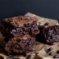 Brownie · Delicious homemade brownie.