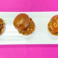 Sliders · Choose from our variety selection of sliders each served with a side of house seasoned fries...