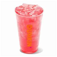 Strawberry Dragonfruit Dunkin' Refresher · Made with B vitamins and energy from green tea. Try Strawberry Dragonfruit flavored, Peach P...