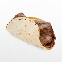 Bistek Taco · Single Taco