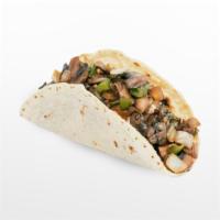 Veggie Mushroom Taco · Single Taco