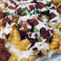 Loaded Bbq Chicken Fries · 
