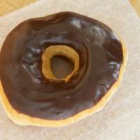 Dozen Chocolate Donuts · 12 Chocolate Glazed Donuts